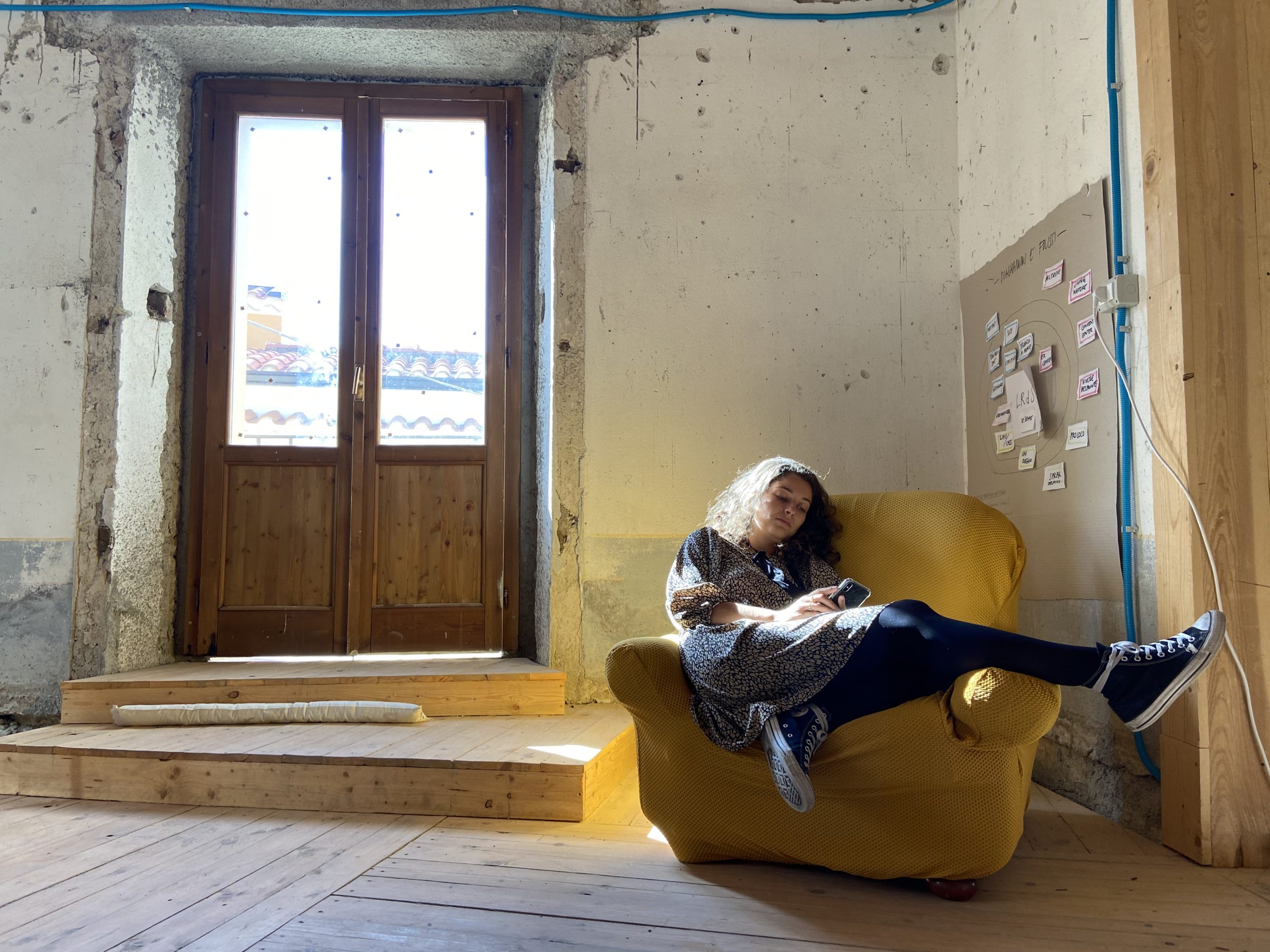 ph. Myles Albon-Crouch Studio dei pezzi con i professionisti della London Met a Belmonte
